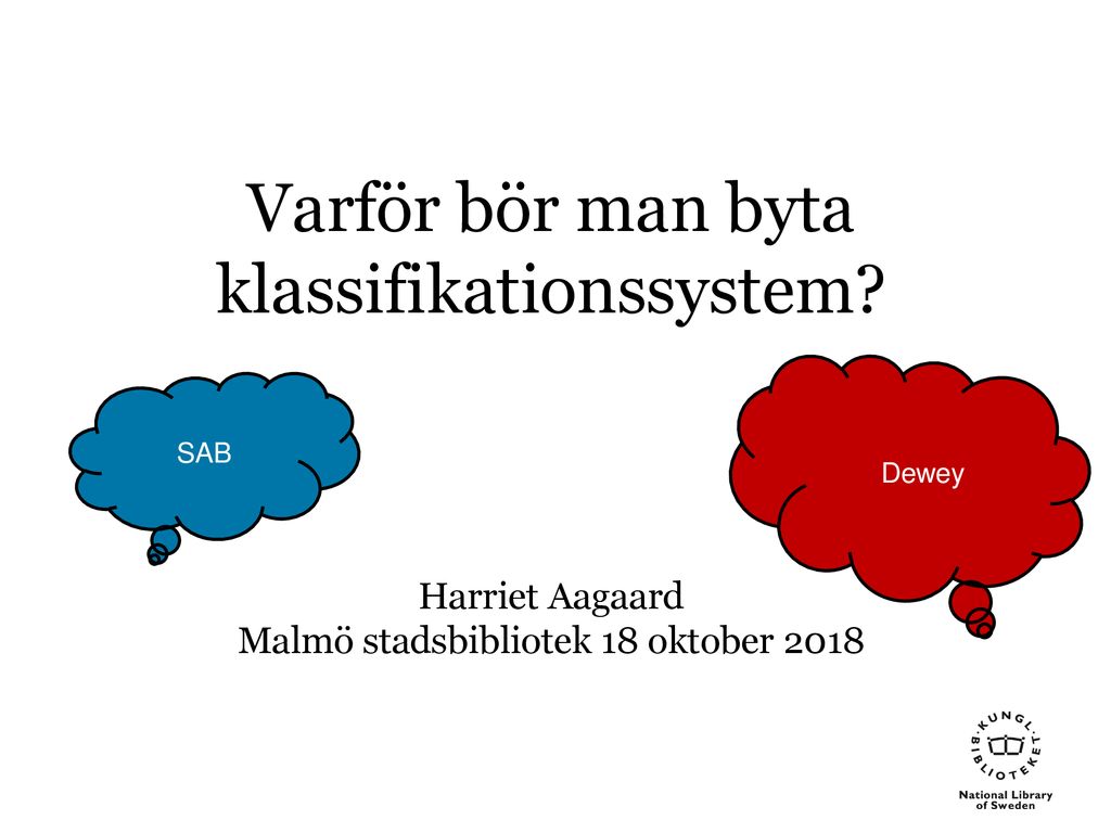 Varf R B R Man Byta Klassifikationssystem Ppt Ladda Ner